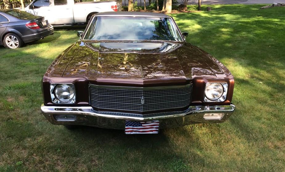 Vehicle receiving professional collision repair at Finish Line Auto Body